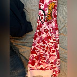 Pink bape jacket